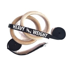 Gymnastické kruhy Heavy Weight AKCE SLEVA Český výrobek - 2