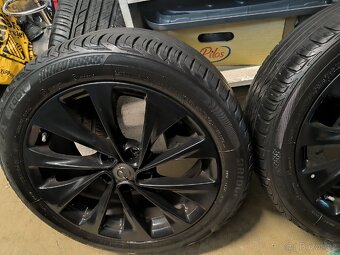 ALU kola Opel Astra K 5x105 r17 Originál, pneu 6mm+TPMS - 2