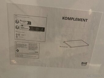 2x police Ikea Komplement 100x58 cm - 2