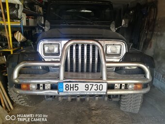 Jeep Wrangler 4.0 benzín, manuál, r.v. 1993 - 2