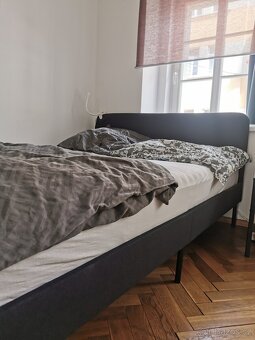 IKEA Bett SLATTUM plus VESTERÖY Matress - 2
