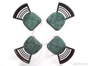 4x jídelní židle SETONA, nové čalounění, 1958 - 2