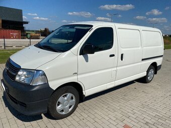 Toyota HiAce 2,5 TD D4D, r.v. 2012, koupeno v ČR, 1. majitel - 2