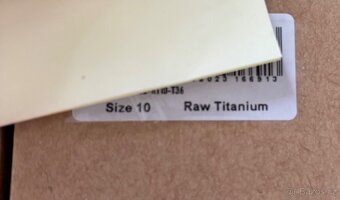 Nový ULTRAHUMAN Ring AIR - vel. 10, Raw titanium - 2