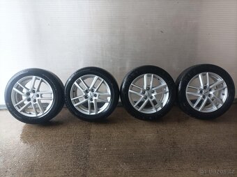 Alu Rial 5x112, pneu 215/55 r17- letní - 2