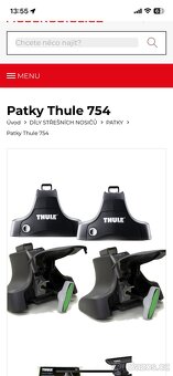 Patky Thule rapid system 754 - 2