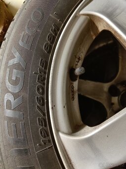 Pneumatiky HANKOOK 195/60 R15 + Al disky - 2