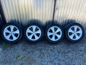 Originální letní alu Škoda 205/55R16, Continental 5mm - 2