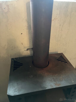 Krbové kamna s výměníkem, 15kW - 2