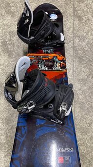 Dětský snowboard Generics 120cm s vázáním Firefly - 2