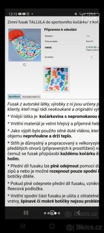 Zimní fusak s rukávníkem Tallula - 2