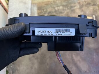 Mercedes-Benz C (W203)-ovládání klimatizace - 2
