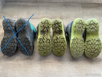 Nepromokavé turistické boty z Decathlonu, vel. 33 a 34 - 2