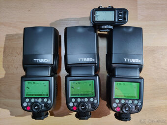 prodám 3x GODOX TT685s SONY + GODOX X1Ts - 2
