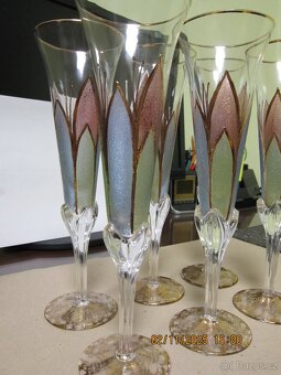 vysoké šampusky - sada 6ks - 2