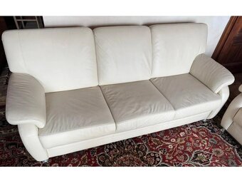 Moderní kožená sedací souprava 3+2, 3338 - 2