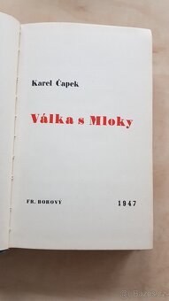 Karel Čapek: Válka s mloky - 2