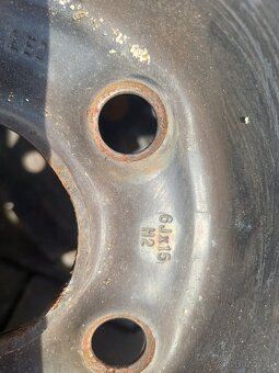 Plechový disk 6J x 15 H2 ET48 ES - 2