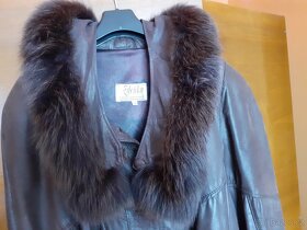 Dámský kožený kabát - 2