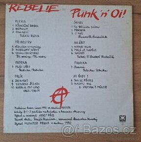 VA - Rebelie - Punk 'n' Oi, LP

 - 2