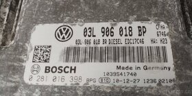 Řídící jednotka motoru 2.0 TDI, Škoda, VW, Seat, Audi - 2