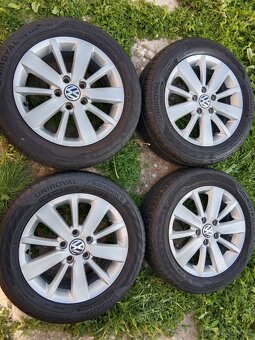 alukola 5x112 r16 VW letní pneu 205/55/16 - 2
