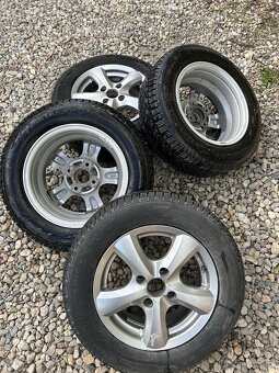 Alu kola 4x108 s celoročními pneu 185/65/14 - 2