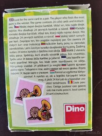 Memo Pexeso krteček pro nejmenší 24 kartiček - 2
