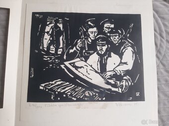 Volná grafika soubor 10ks 1955 - 2