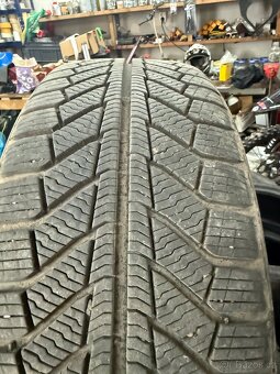 Prodám ALU kola 5x120 R17 Zimní zánovní Pneu - 2