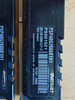 Operační paměti DDR4 Patriot Signature Premium 8GB - 2