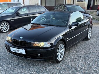 BMW E46 323Ci cabrio (sportsize/xenony/navi/top stav) - 2