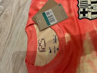 Barcelona dres Nike fotbalové tričko jersey - 2