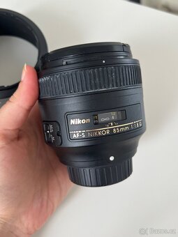 pevný objektiv Nikon 85mm f/1.8G AF-S - 2