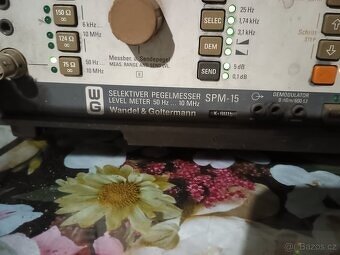 Selektivní měřič úrovně Wandel & Goltermann SPM-15 - 2