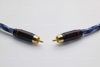 Digitální kabel NEVD-1001 UP-OCC Silver RCA KOAX 75 - 2