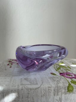 Prodám hutní sklo: vázy, mísy, popelníky - 2