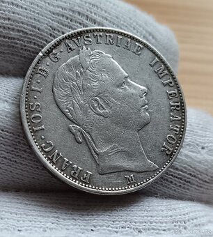 Zlatník 1858 M - Miláno Vzácný ročník - 2