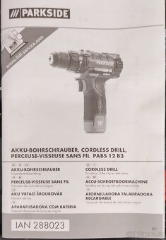 AKU vrtací šroubovák - 2