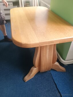 Jídelní dubový stul - 2