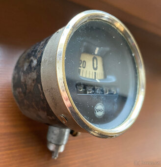 Válečkový tachometr VDO pro motocykly Jawa, DKW, BMW - 2