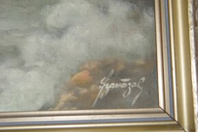 Velký obraz - Moře, František Zavázal - 2