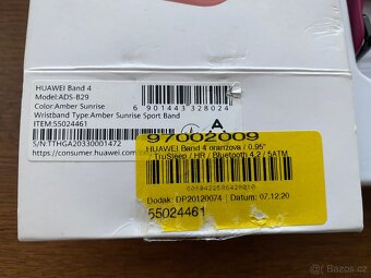 Náramek hodinky HUAWEI Band 4 - 2