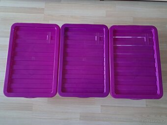 Set úložných boxů pod postýlku - 2