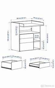 Prebalovaci pult IKEA - 2