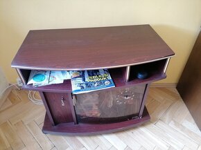 TV stolek s funkčními hodinami - 2