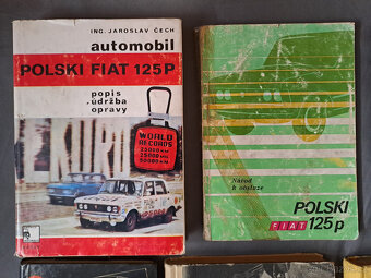 motoristická literatura Škoda, Wartburg, Fiat, Zetor - 2