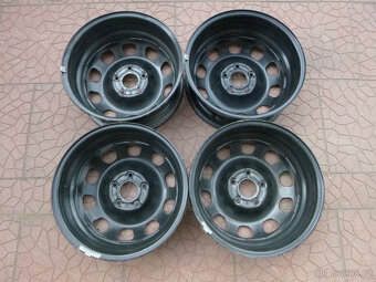 Plechové disky originál Dacia Duster 5x114,3 6,5Jx16 ET50 - 2