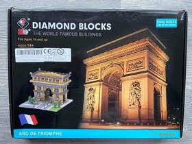 NOVÉ Stavebnice typu Lego - Vítězný oblouk - 1626 kostek - 2