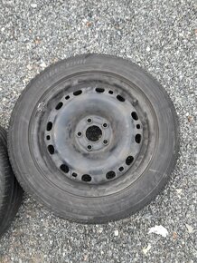 2x 15" plechové disky na Škoda Roomster, Fabia. - 2